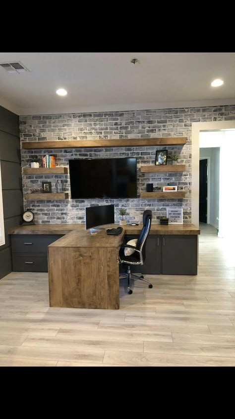 Bedroom Office Design, Home Office Layouts, Basement Office, Flexible Furniture, Modern Home Offices, Home Office Layout, Office Remodel, Cozy Home Office, Small Home Offices