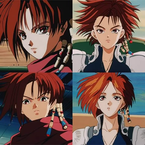 80s Anime Hair, How To Draw Old Anime Style, Old Anime Art Style, Old Anime Style, Iria Zeiram, 90 Anime, Gorillaz Art, Retro Anime, Old Anime