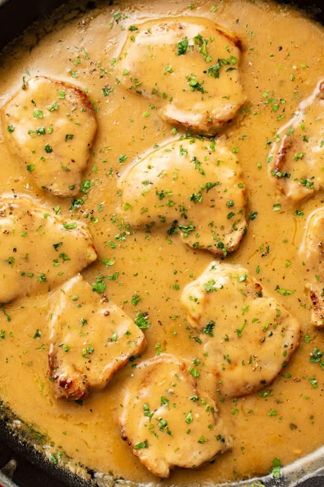 Ranch Pork Tenderloin Ranch Pork Tenderloin, Ranch Gravy, Pork Medallion Recipes, Pork Tenderloin Medallions, Main Entree Recipes, Healthy Pork Recipes, Macro Friendly Meals, Homemade Ranch Seasoning, Pork Dinners