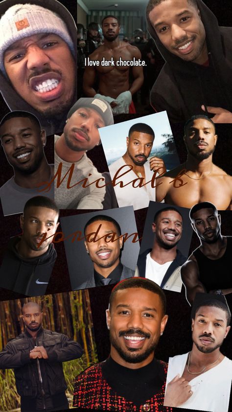 Michael B Jordan Collage, Michael B Jordan Girlfriend, Michael B Jordan Shirtless, Attractive Black Men, Hip Hop Wallpaper, Michael Ealy, Cute Lockscreens, Black Jokes, Michael B Jordan