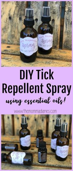 Diy Tick Repellent, Tick Repellent Essential Oils, Tick Repellent For Dogs, Natural Tick Repellent, Essential Oil Bug Spray, Tick Spray, Tick Repellent, Diy Essentials, Oil Remedies