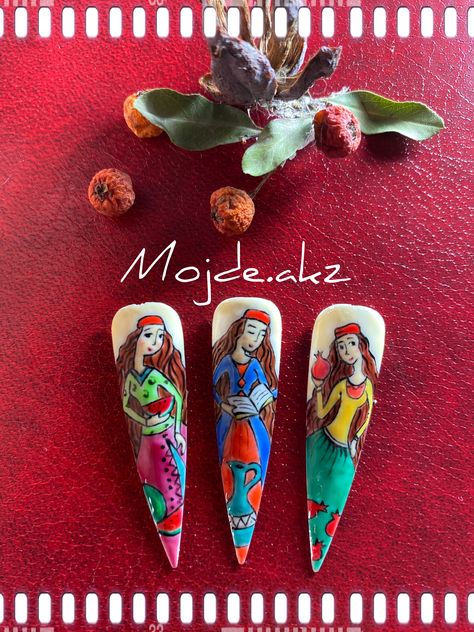 Yalda night design, a persian night that’s the longest night of year Nail Yalda Night, Yalda Night Nail Design, Yalda Night Design, Yalda Nail Design, Yalda Nail, Yalda Design, Yalda Night, Candy Gifts Diy, Minimal Graphic Design