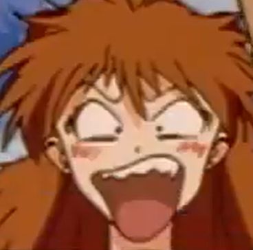 Asuka Screaming, Panty And Stocking Anime, Reaction Image, Bro What, Asuka Langley Soryu, Soulja Boy, Neon Evangelion, Asuka Langley, Future Me