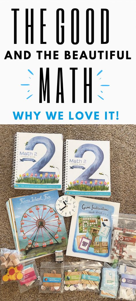 Kindergarten Homeschool Math, Kindergarten Math Curriculum Homeschool, Good And Beautiful Homeschool Schedule, Hands On Homeschool Curriculum, Homeschool Math 1st Grade, Homeschool Games Kindergarten, Good And Beautiful Curriculum, Second Grade Curriculum Homeschool, First Grade Homeschool Schedule