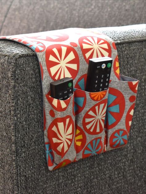 Couch Organizer, Couch Caddy, Sewing Totes, Sofa Organizer, Tv Remote Holder, Remote Caddy, Bedside Caddy, Remote Holder, Sew Projects