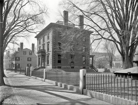 Essex Street: 1910 Paver Sidewalk, Essex Street, Railroad Art, Jailhouse Rock, Belle Isle, Bare Tree, Brick Pavers, River Stones, Beautiful Streets