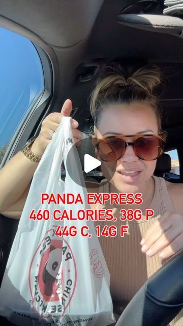 Low Calorie Panda Express, Healthy Panda Express Options, Calories Deficit Meals, Calories Deficit Meal Plan, Road Trip Healthy Snacks, Healthy Panda Express, Panda Express Calories, Janelle Rohner, Cottage Cheese Dinner