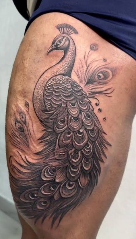 Peacock Tattoo Men, Peacock Tattoo Designs, Armour Tattoo, Kali Tattoo, Aztec Tattoo Designs, Peacock Tattoo, Ikea Wardrobe, Band Tattoo Designs, Aztec Tattoo