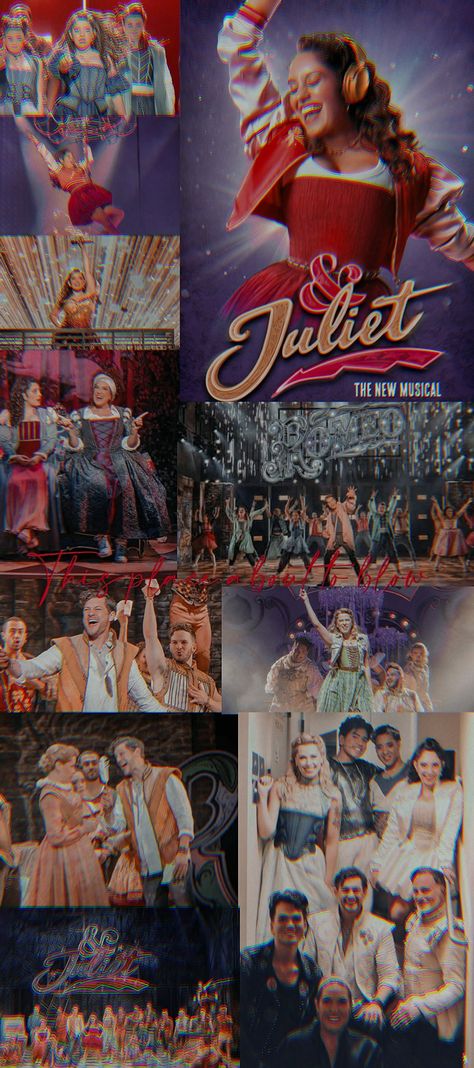 & Juliet Musical Australia, & Juliet The Musical, & Juliet Broadway, And Juliet Musical, & Juliet Musical, Broadway Aesthetic, Australia Wallpaper, Musical Wallpaper, Give Me Five