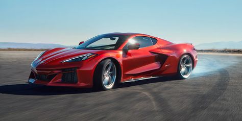 2024 Chevrolet Corvette E-Ray Turbo Fire, Chevrolet Corvette Z06, Corvette Convertible, Corvette Z06, Art Moto, Test Results, Cool Sports Cars, Chevy Corvette, Blue Flames