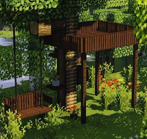 Minecraft Forever World, Chalet Minecraft, Minecraft Design Ideas, Cute Minecraft Builds, Minecraft Cool, Minecraft Decor, Minecraft Garden, Construction Minecraft, Games Minecraft