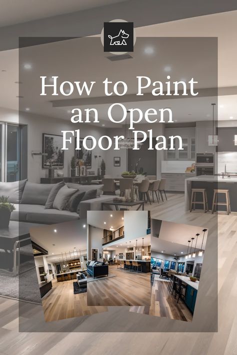 Learn how to choose a cohesive color palette for your open floor plan. This pin provides guidance on selecting colors that flow seamlessly from one area to another, creating a unified look while defining different zones within the space. Colors For Open Floor Plan, How To Paint Open Concept Kitchen Living Room, Open Living Area Paint Colors, Open Plan Kitchen Dining Living Wall Colours, Painting An Open Floor Plan, Open Plan Kitchen And Living Room Ideas, Dining Room Ideas Open Floor Plan, Different Paint Colors Open Floor Plan, Best Paint Color For Open Floor Plan