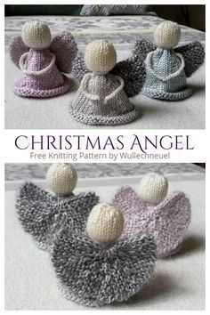 Knitted Christmas Ornaments, Christmas Toy Knitting Patterns, Christmas Knitting Projects, Knit Christmas Ornaments, Knitted Christmas Decorations, Christmas Knits, Christmas Knitting Patterns Free, Knitting Christmas, Baby Christmas Ornaments