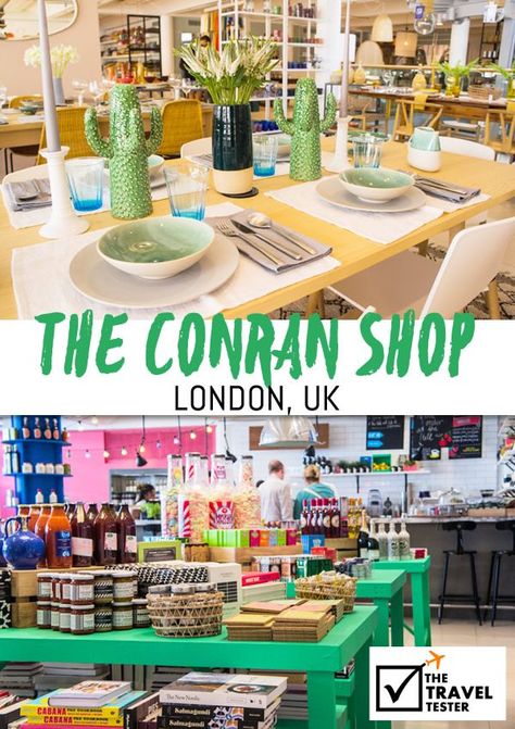 London Design Shop Recommendation: The Conran Shop London Marylebone | The Travel Tester Hotspot Pick: Conran Shop, Great Design, London Design, Culture Travel, Bring It, London England, Trip Planning, Design Shop, Things That