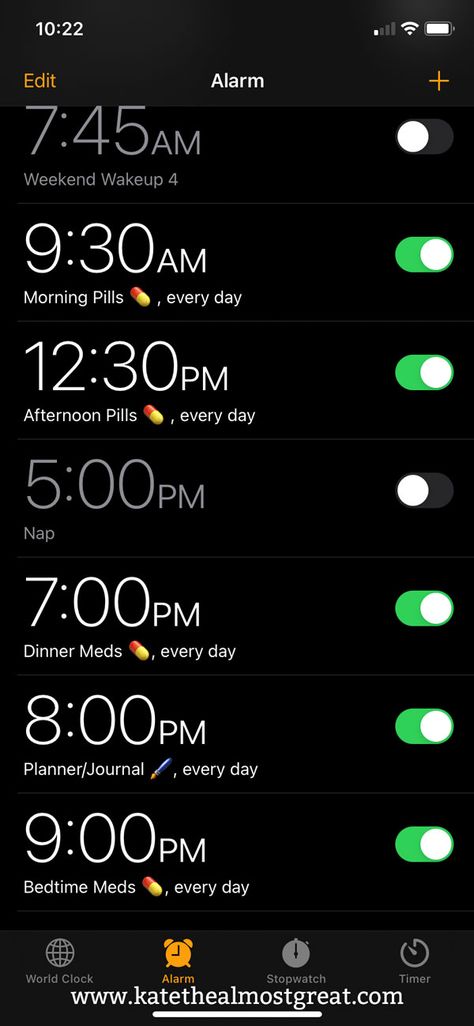 Self-Care Tips That Chronic Illness Patients Need | Health & Lifestyle Cute Alarm Names, Alarm Names, Spoon Theory, World Clock, Spoonie Life, Names Ideas, Pill Case, Deal With It, Random Image