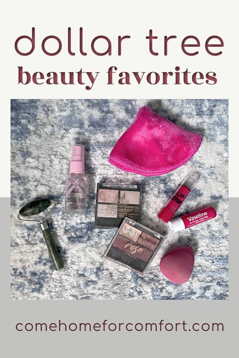 Dollar Tree Makeup Finds, Dollar Tree Beauty Finds, Dollar Tree Beauty, Tree Makeup, Vaseline Rosy Lips, Dollar Tree Makeup, Remove Makeup From Clothes, Makeup Blending, Beauty Blenders