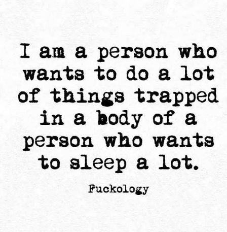 I am a person who wants to do a lot of things trapped in a body of a person who wants to sleep a lot. Bird Quotes, Funny Ecards, Sassy Quotes, Truth Quotes, Twisted Humor, Sarcastic Quotes, Bones Funny, Funny Things, To Sleep