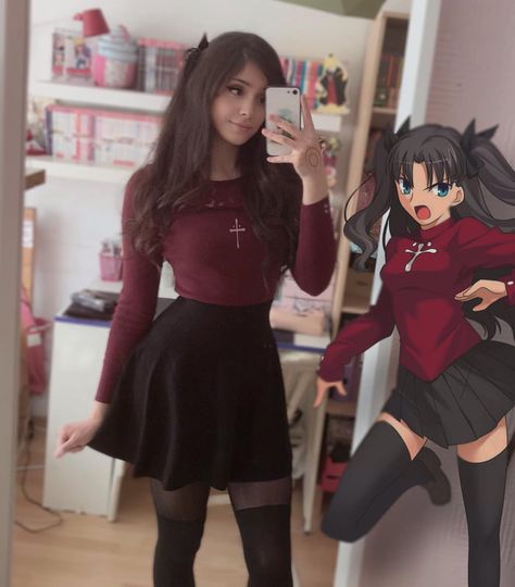 Rin cosplay by Simple Cosplay Ideas, Simple Cosplay, Easy Anime Cosplay, Kim Possible Cosplay, Rin Cosplay, Easy Cosplay, Anime Cosplay Makeup, Wonder Woman Cosplay, Harley Quinn Cosplay