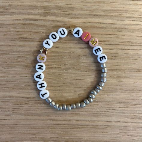 #Gifts_For_Counselors_Week #Thank_You_Aimee_Bracelet #Best_Eras_Tour_Bracelets #Taylor_Swift_Symbols_For_Each_Era Debut Taylor Swift, Cute Taylor Swift, Speak Now Taylor Swift, Taylor Swift Bracelets, Debut Taylor, Evermore Taylor Swift, Music Bracelet, Lover Taylor