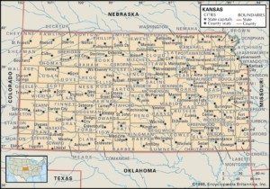 Kansas Flag, Genealogy Map, Kansas Map, Nebraska City, American Continent, County Map, Kansas State, Historical Facts, State Map