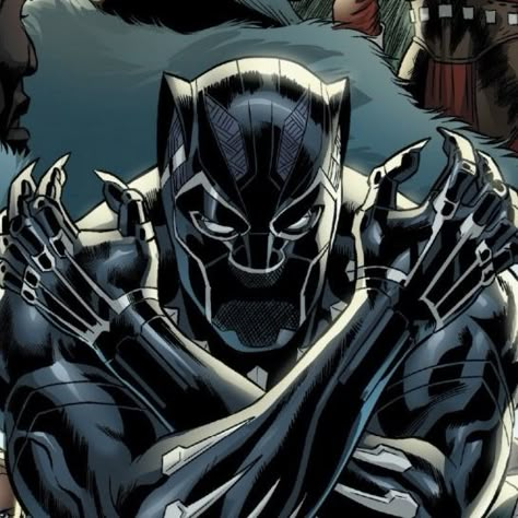 Black Panther Icon, Comic Pfp, Black Panther Comic, Black Panther King, Marvel Comic Icons, Black Manta, Black Panther Wakanda Forever, Spiderman Art Sketch, Black Panther Wakanda