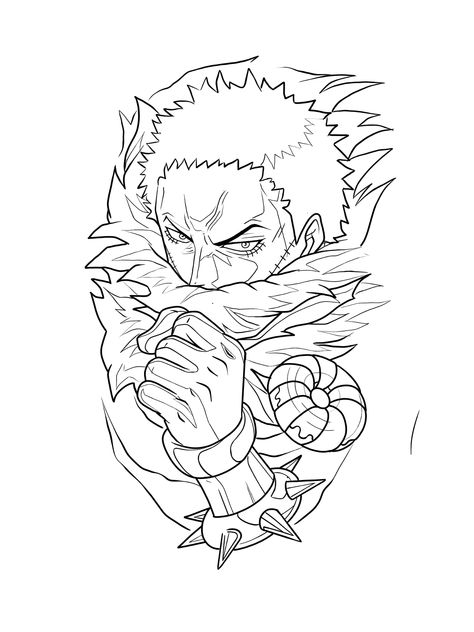 Katakuri Tattoo Design, Katakuri Tattoo Ideas, Katakuri Sketch, Shanks Tattoos, Katakuri Drawing, Doflamingo Tattoo, Katakuri Tattoo, Uchiha Tattoo, Samurai Tattoo Sleeve