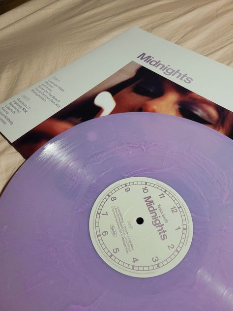 lavender taylor swift midnights vinyl Midnights Vinyl Lavender, Lavender Taylor Swift, Midnights Lavender Vinyl, Midnights Vinyl, Haze Aesthetic, Taylor Swift Vinyl, Vinyl Wishlist, Taylor Merch, Cd Aesthetic