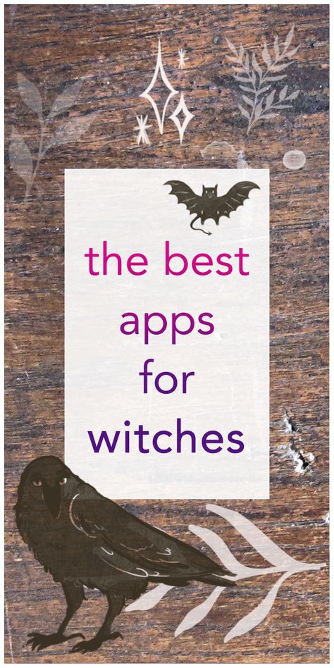 Best Witchcraft Books, Witchcraft Apps, Apps For Witches, Holistic Witch, Home Witchcraft, Witchcraft Resources, Books Witchcraft, Witchcraft Notes, Witchcraft Spirituality