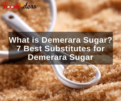 Demerara Sugar, Easy Food Recipes, Turbinado Sugar, Savory Dishes, Raw Sugar, Sugar Substitute, Baking And Pastry, Easy Food, Savoury Dishes