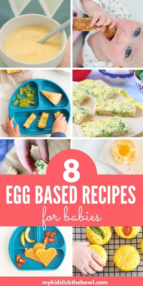 6 Month Old Egg Recipe, Toddler Egg Recipes, Blw Egg Recipes, Blw Eggs, Eggs For Toddlers, Egg Recipe For Baby, Hidden Egg Recipes, Egg Bites Baby Led Weaning, Hidden Egg Recipes For Kids