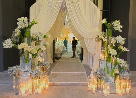 Wedding Entrance Decoration, Entrance Wedding, Wedding Walkway, Wedding Reception Entrance, Wedding Parties Pictures, Entrance Decoration, Reception Entrance, Wedding Hall Decorations, Wedding Doors