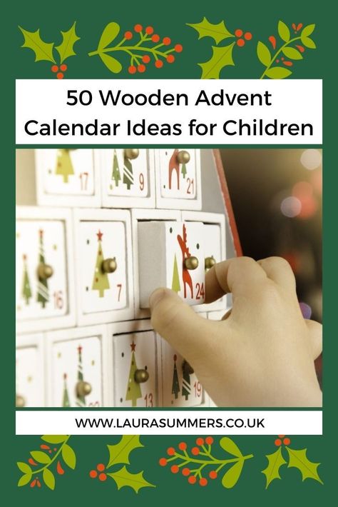 50 Wooden Advent Calendar Ideas for Children. Wooden advent calendars can be quite difficult to fill. Here are 50 ideas to help you find things small enough to fill the drawers. #Christmas #AdventCalendar #Wooden AdventCalendar Wooden Advent Calendar Ideas, Advent Calendar Ideas, Wooden Advent Calendar, Wooden Decoration, Calendar Ideas, Christmas Calendar, Putz Houses, Advent Calendars, Christmas Advent Calendar