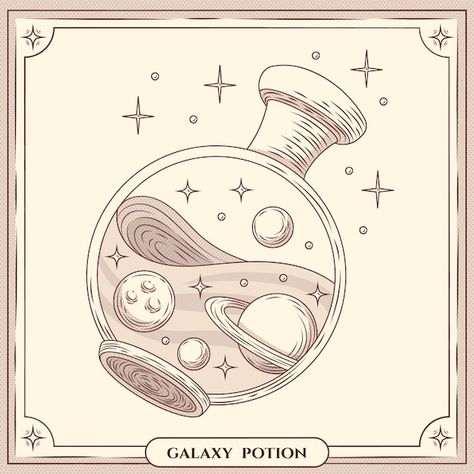 Constilations Drawing, Galaxy Illustration Art, Astrology Drawings, Astronomy Drawing, Astrology Illustration, Celestial Illustration, Galaxy Illustration, Illustration Space, Space Doodles