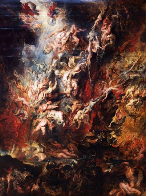 The Fall of the Damned - Wikipedia, the free encyclopedia The Fall Of The Damned, Fall Of The Damned, متحف فني, Istoria Artei, Paul Rubens, Peter Paul Rubens, Baroque Art, Biblical Art, Mythology Art