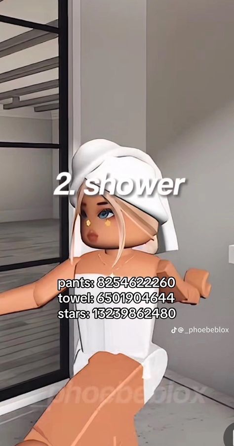 Blocksburg Outfit Codes￼, Bloxburg Decals Codes Aesthetic, Code Clothing, Preppy Decal, Pic Code, Bloxburg Decals Codes Wallpaper, Bloxburg Decals Codes, Shower Outfits, Black Hair Roblox