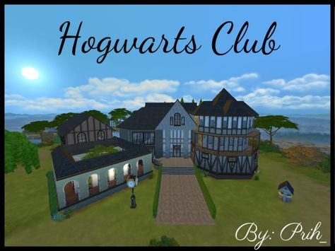 Prih_'s Hogwarts Club Hufflepuff And Ravenclaw, Slytherin Gryffindor, Sims 4 Tsr, Sims 4 Mm Cc, Good Game, Sims 4 Mm, Sims 4 Game, Sims House, Electronic Art