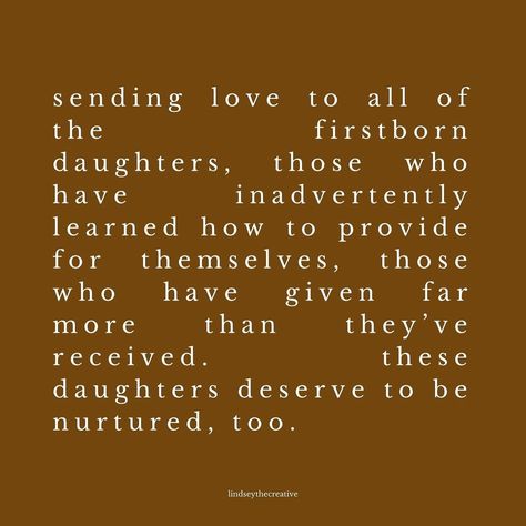 First Born daughters 🫶🏽 YOU DID IT! YOU ARE DOING IT! YOU CAN TAKE A BREAK WHEN NEEDED! YOU CAN SAY NOT TODAY WHEN NECESSARY! YOU ARE MORE THAN NOTICED 🫶🏽🫶🏽 💞 #firstborn #selflove #healing #creative #boundaries #blackwoman First Born Daughter Struggles, First Born Daughter, Ft Calls Pictures, Daughter Quotes, Hard To Love, Not Today, Take A Break, Affirmation Quotes, Positive Affirmations