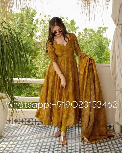 1695/- free shipping new cotton Anarkali dupata set with deep back neck and front neck design #AnarkaliAttire#DeepNeckDesign#CottonComfort#DupattaDrama#EthnicElegance#ChicAndTraditional#FashionForward#BacklessBeauty#DesiGlam#StylishAnarkali Front Neck Design, Cotton Anarkali, Back Neck, Anarkali, Neck Designs, Fashion Forward, Free Shipping, Quick Saves, Design