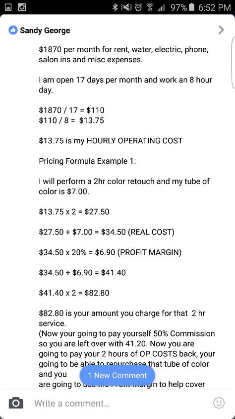 Hairdresser Pricing #2 New Hairstylist Tips, Salon Commission Scale, Starting A Hair Extension Business, Hair Consultation Form, Hair Salon Price Increase Notice, Hairstylist Price List, Haircut Coupons, Hair Salon Prices, Pricing Formula