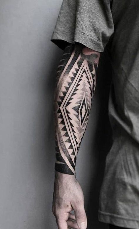 Aztec Sleeve, Geometric Tattoo Sleeve Designs, Mangas Tattoo, Unique Tattoos For Men, Native Tattoos, Wrist Tattoos For Women, Band Tattoo, Tattoo Sleeve Designs, Arm Tattoos For Guys