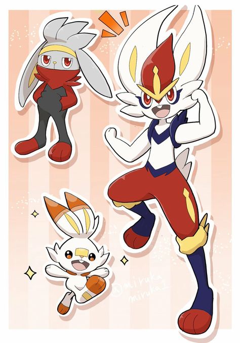 Pokemon Scorbunny Evolution, Lucario Pokemon, Pokemon Starters, Pokemon Backgrounds, Cool Pokemon Wallpapers, Scrapbook Printing, Cute Pokemon Pictures, Emoji Art, Pokemon Images