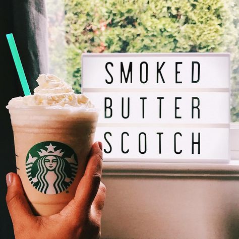 Starbucks Brought Back The Smoked Butterscotch Latte, and It Apparently Tastes Like Butterbeer Cinema Marquee, Butterscotch Latte, Butterbeer Cookies, Fun Sayings, Starbucks Recipes, Lemon Cream, Starbucks Drinks, Planner Addicts, Cookie Dough Cafe