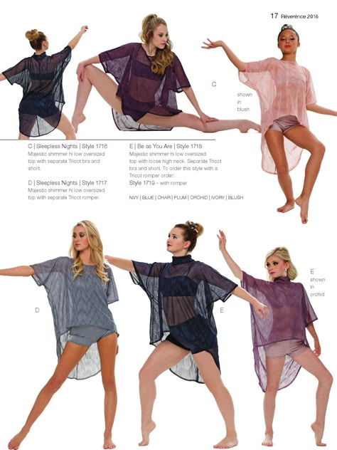 Reverence 2016 by Reverence Dance Apparel - issuu                                                                                                                                                                                 More Dancing Outfits, Dance Costumes Dresses, Contemporary Dance Costumes, Dance Attire, Contemporary Costumes, Dance Costumes Lyrical, Dance Outfits Practice, Dance Costume Ideas, Dance Apparel