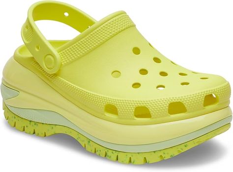 Crocs Unisex-Adult Mega Crush Clog Mega Crush Clog, Crocs Mega Crush, Wip Bag, Saltwater Sandals, Clog Shoes, Water Sandals, Sandals Brands, Hush Puppies, Clogs Shoes