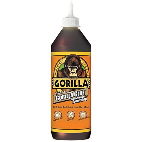 36oz Original Gorilla Glue- for plywood floor Waterproof Glue, Paint Thinner, Gorilla Glue, Furniture Repair, Container Size, Paint Supplies, Adhesive Glue, Wood Stone, Super Glue