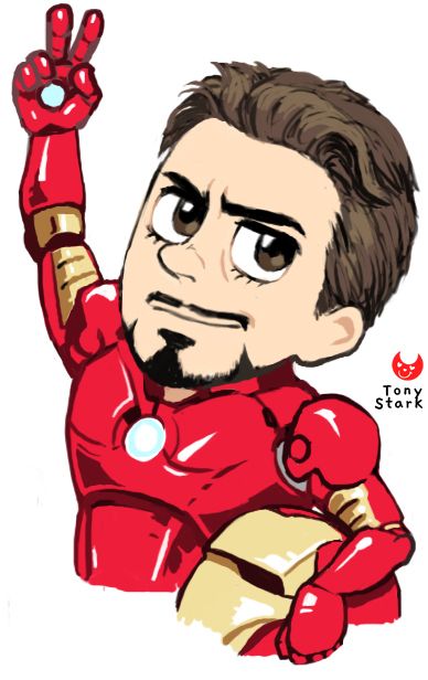 "Tony Stark" (Iron Man) By Artist Hallpen People Never Change, Iron Man Cartoon, Burger Cartoon, Chibi Marvel, Avengers Cartoon, Baby Avengers, Life Worth Living, Marvel Cartoons, Panther Art