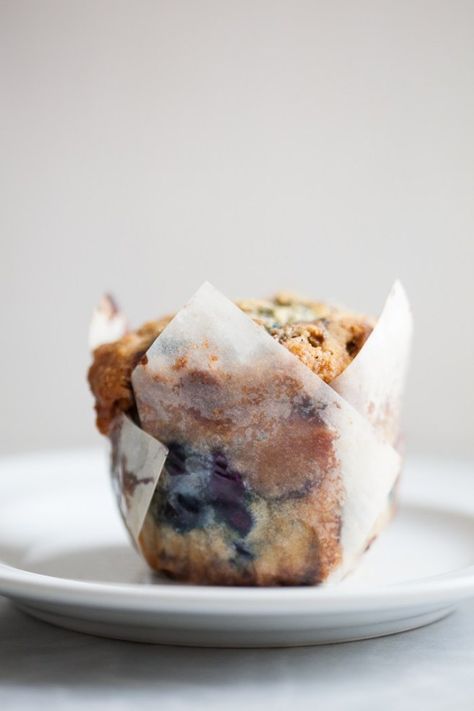 Blueberry Muffins | ZoëBakes | eat dessert first Zoe Francois, Zoe Bakes, Blueberry Muffin Topping, Blueberry Muffins Recipe, Muffin Papers, Muffin Recipes Blueberry, Blueberry Muffin, Blueberry Muffins, Julia Child