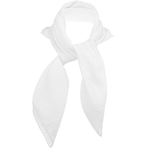 Chiffon Head Neck Scarf - White Classic Retro Sheer Square Head Scarves Handkerchiefs Handbag Ties for Women and Girls By Skeleteen | Michaels® Ties For Women, Low Cut Blouses, Rockabilly Hair, Tie For Women, Head Scarves, Small Scarf, White Scarf, White Scarves, Costume Themes