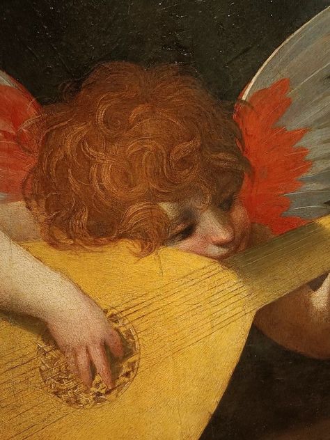 Angel Old Painting, Ressainance Art, Renicansse Art, Rennaisance Paintings Art, Istoria Artei, Rennaissance Art, Baroque Art, Old Paintings, Aesthetic Painting