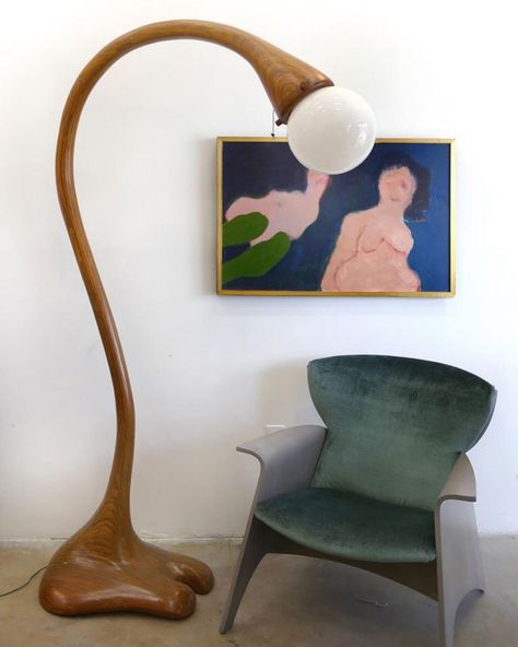 𝒶𝓃𝒹𝒶  𝓊𝓃𝓉𝒾𝓁𝒶 on Instagram: “Wendell Castle floor lamp” Bent Lamination, Wendell Castle, Instagram Style, Lamp Decor, Lamp Design, Desk Lamp, Mirror Table, Floor Lamp, Castle